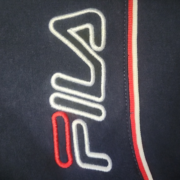 Fila Size XXL Zip Up Sweater - Picture 3 of 4